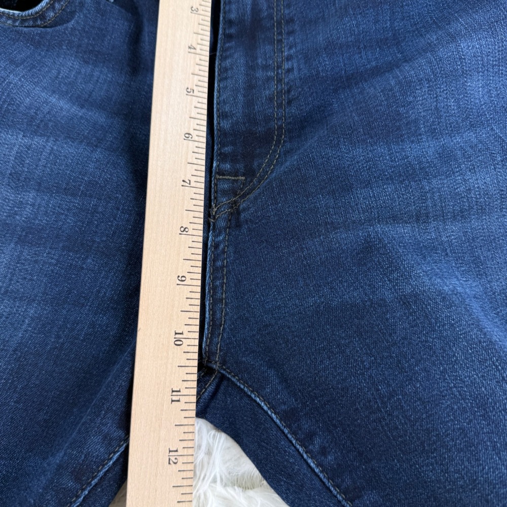 Mavi Zach Straight Leg Mens Jeans Dark Wash Blue Denim 36x30 Casual Streetwear - Picture 7 of 14